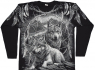 Tričko dlouhý rukáv s vlkem WOLF DREAMER FAN-LS36  