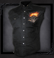 Košile bez rukávů Spiral Direct WHEELS OF FIRE TR333880 - DOPRODEJ  