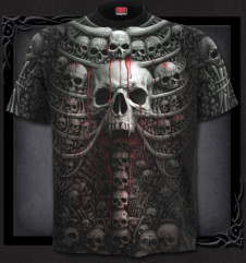 Metalové tričko Spiral Death Ribs WR156606 POZOR VĚTŠÍ ROZMĚRY!!!