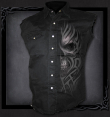 Košile bez rukávů Spiral Direct DEATH RAGE TR389880  