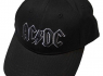 Kšiltovka/čepice AC/DC - BLACK LOGO - Rock Off ACDCCAP06B   