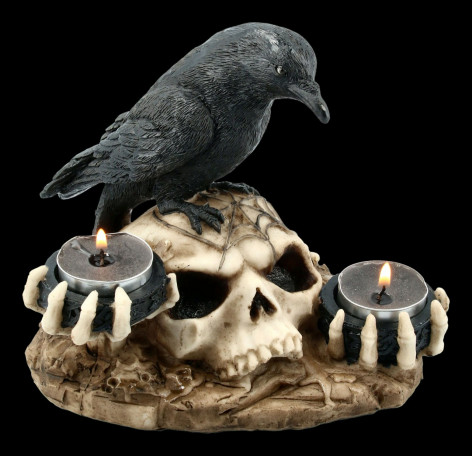 Svícen s havranem The raven's dark light  