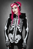 Dámská mikina SKELETON HOODIE  