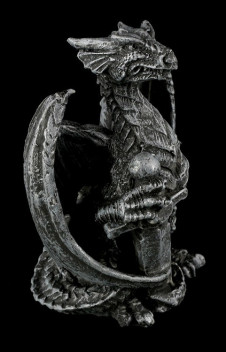 Figurka/soška malý drak Black Dragon 8