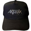 Kšiltovka/čepice Anthrax - Sonic Silver Logo Kšiltovka/čepice Anthrax - Sonic Silver Logo