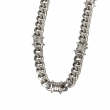 Řetízek chirurgická ocel Ostnatý drát Curb chain 50cm  