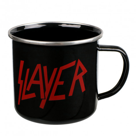 Smaltovaný hrnek plecháček SLAYER  