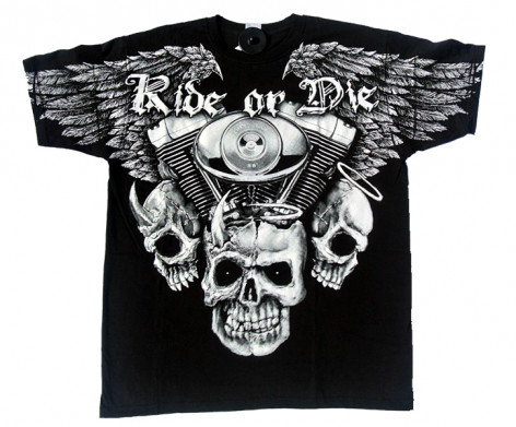 Tričko Ride Or Die FAN-RR12  
