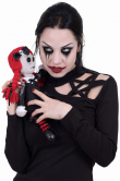 Plyšová panenka LUNA - THE GOTH RAG DOLL DT268956  