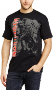 Pánské tričko Iron Maiden - Hi Contrast Trooper - Rock Off IMTEE04MB  