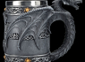 Půllitr korbel (400 ml) Celtic Large black dragon  