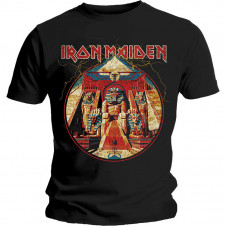 Pánské tričko Iron Maiden - Powerslave Lightning Circle - ROCK OFF IMTEE70MB