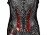 Tunika GOTHIC CORSET RED  