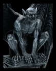 Dekorativní soška Gothic Gargoyle with wings  