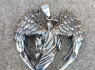 Přívěsek chirurgická ocel lebka WINGED GRIM RIPPER Přívěsek chirurgická ocel lebka WINGED GRIM RIPPER