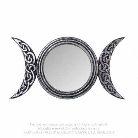 Zrcadlo Alchemy Gothic Triple Moon  