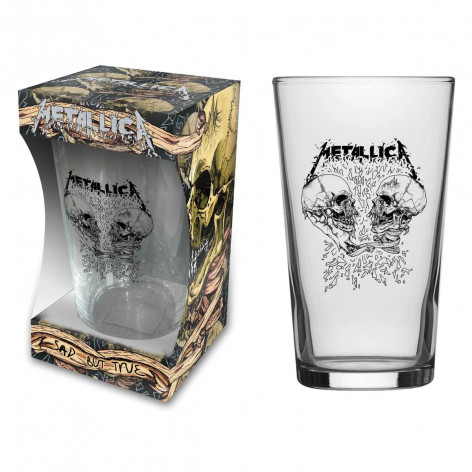 Sklenice na pivo METALLICA - SAD BUT TRUE - 570ml  