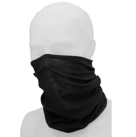 Multifunkční šátek/rouška nákrčník na motorku BRANDIT - BLACK  