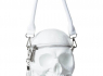 Kabelka taška KILLSTAR - Grave Digger Skull WHITE K-BAG-F-2938-WH  