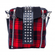 Kabelka BELLADONNA RED CHECK  