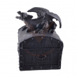 Krabička na taroty nebo šperkovnice Black dragon box  
