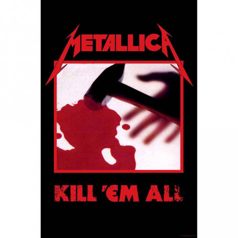 Vlajka Metallica - Kill 'em all  