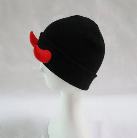 Čepice/Kulich DEVIL HORNED RED  