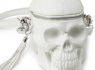 Kabelka taška KILLSTAR - Grave Digger Skull WHITE K-BAG-F-2938-WH  