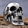 OCELOVÝ PRSTEN LEBKA ROARING SKULL  