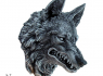 Reliéf vlk Wolf Wall Plaque  