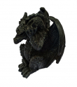 Figurka/soška malý drak Black Dragon 10  