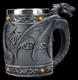Půllitr korbel (400 ml) Celtic Large black dragon  