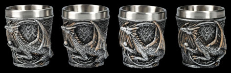 Sada panáků Dragon shots - 4 kusy  