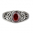 Prsten chirurgická ocel Kelt Celtic Red  
