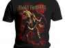 Pánské tričko Iron Maiden - Benjamin Breeg Red Graphic Rock Off...