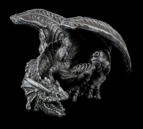 Figurka/soška malý drak Black Dragon 9  