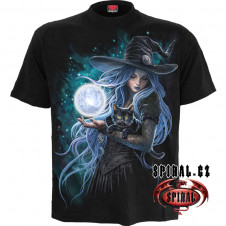 Unisex Tričko Spiral čarodějka MYSTIC MOON