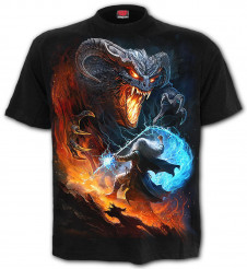 Tričko Spiral PÁN PRSTENŮ HOBBIT - GANDALF INFERNAL DUEL XXXXL