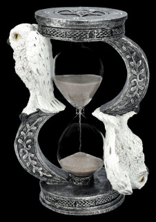 Přesýpací hodiny se sovou