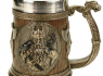 Půllitr korbel Viking Nordic beer stein "Thor&Odin" (500ml)  