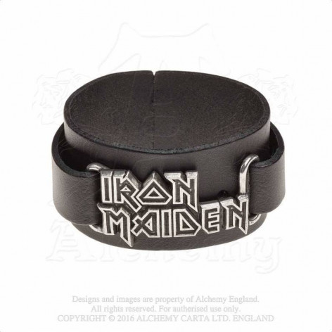 Náramek Alchemy gothic - Iron Maiden - Logo  