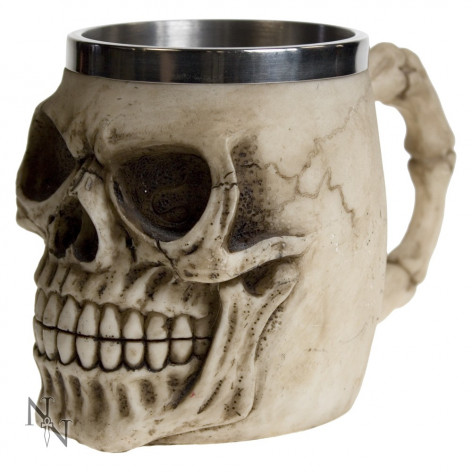 Půllitr korbel (450ml) Grinning Skull Tankard  
