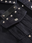 DŽÍSKA bez rukávů/Vesta BLACK SPIKE - POZOR NA ROZMĚRY!!  