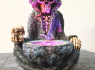 Lampa smrtka Grim reaper looks into a crystal (26cm)  