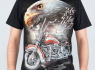 Motorkářské tričko s orlem MY WAY FAN-HD118  