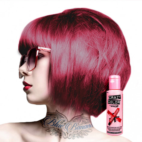 Barva na vlasy Crazy Color - RUBY ROUGE  