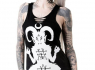 Gothic tunika KILLSTAR Demonday Slasher vest KSRA000349  