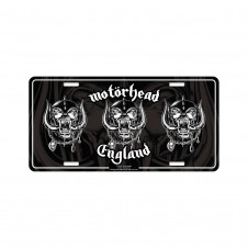 Značka na auto SPZ - MOTORHEAD - ENGLAND
