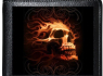 Peněženka s 3D obrázkem Fire Skull TOMW04  
