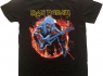 Pánské tričko Iron Maiden - Fear Live Flames Rock Off IMTEE07MB  